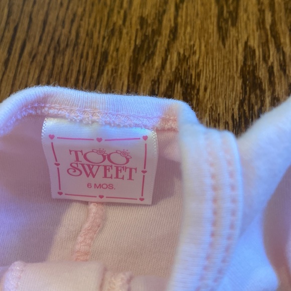 Too Sweet floral girls onesie - Picture 4 of 5